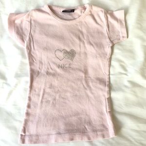 Nice France super soft pink T-shirt